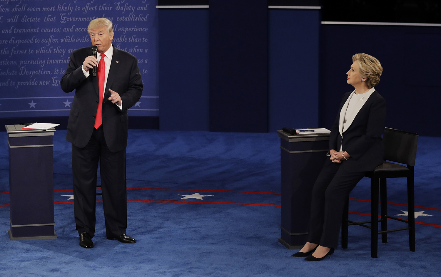 Shonda Rhimes could not have written a debate this scandalous
