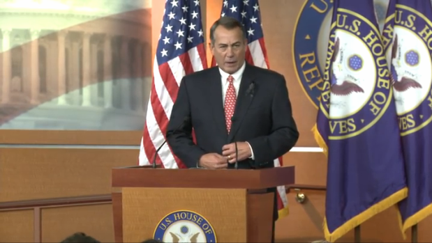 VIDEO: John Boehner says 2014 elections are about jobs