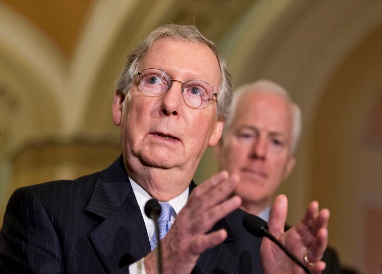 AP/J. Scott Applewhite Senate Minority Leader Mitch McConnell, R-Ky., called the estate tax 