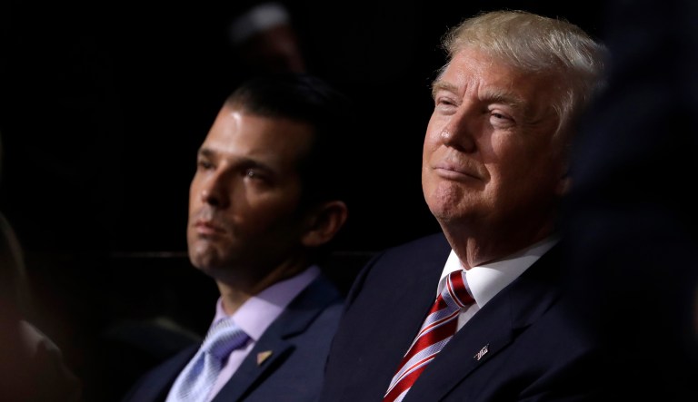 Hacking is a crime. Treason is a crime. Perjury is a crime. Sleazy behavior in investigating one's election opponents is often legal. (AP Photo/Matt Rourke)