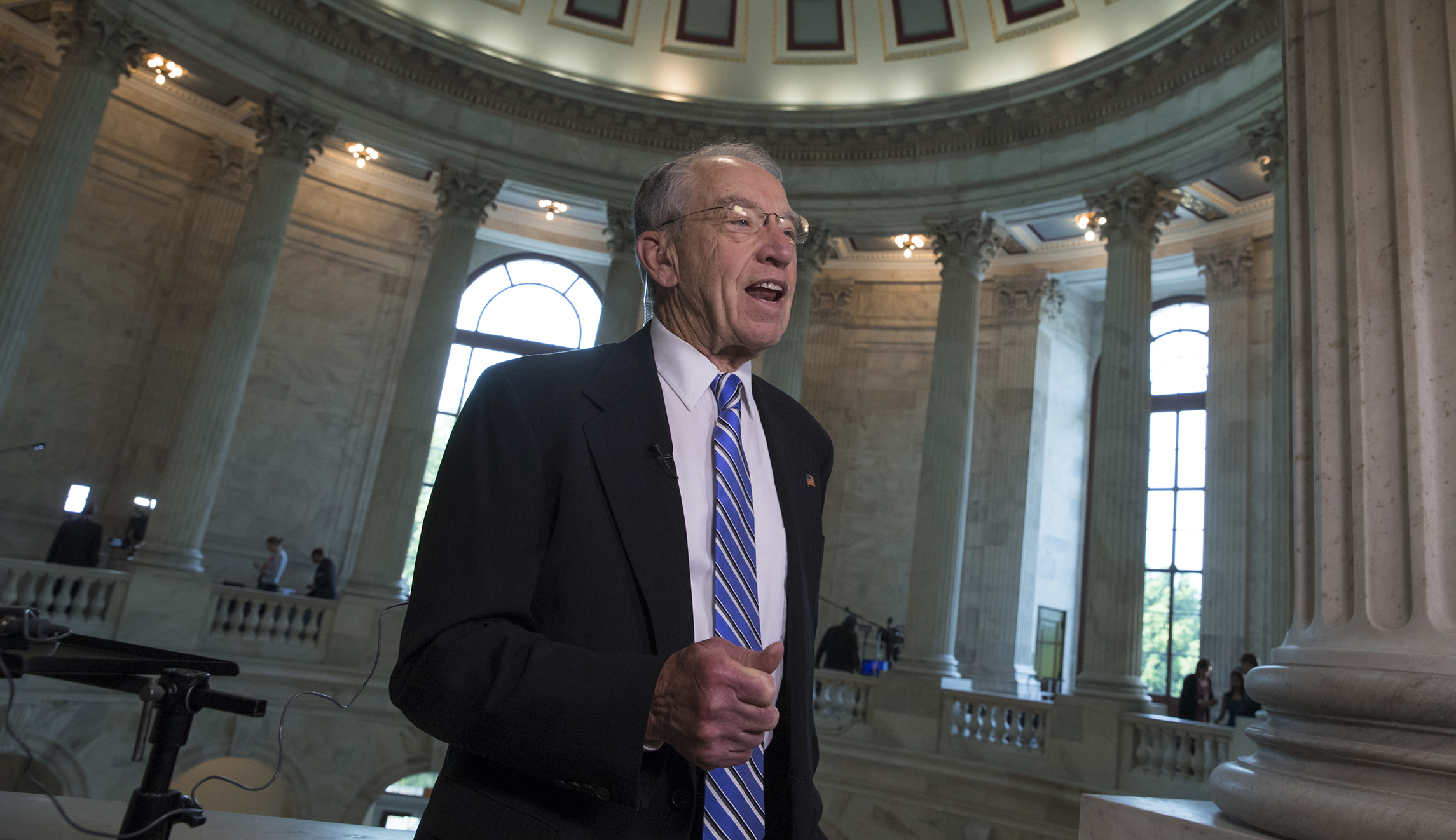 Watch: Chuck Grassley tells people comparing Trump to Nixon to ‘suck it up’