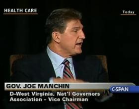 Manchin: Gun Imagery in Politics Doesn’t Cause Madmen to Kill
