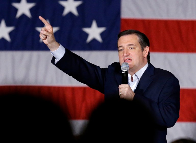 But Cruz said the result would depend on conservative voter turnout. (AP Photo/Nam Y. Huh)