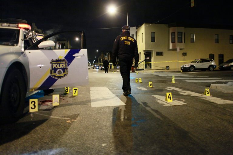 Police say the man fired 13 shots at the vehicle of Officer Jessie Harnett. (AP Photo/Joseph Kaczmarek)