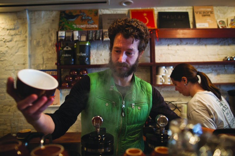 Graeme Jennings/Examiner
Rob Duncan at Dolcezza's Dupont Circle store