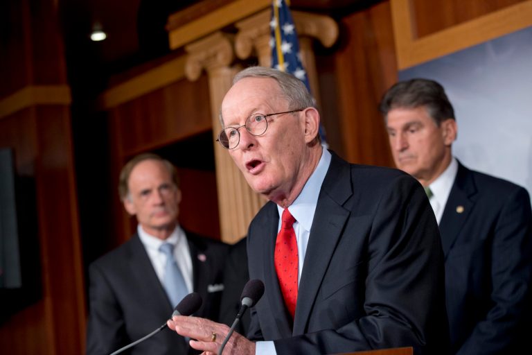 Sen. Lamar Alexander, R-Tenn., a former secretary of education, questioned how the Department of Education and other agencies would have money to promote Obamacare. (AP File)
