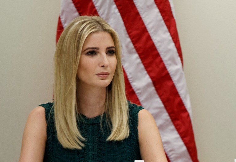 Ivanka Trump published an op-ed promoting her father's paid family leave plan. (AP Photo/Evan Vucci)