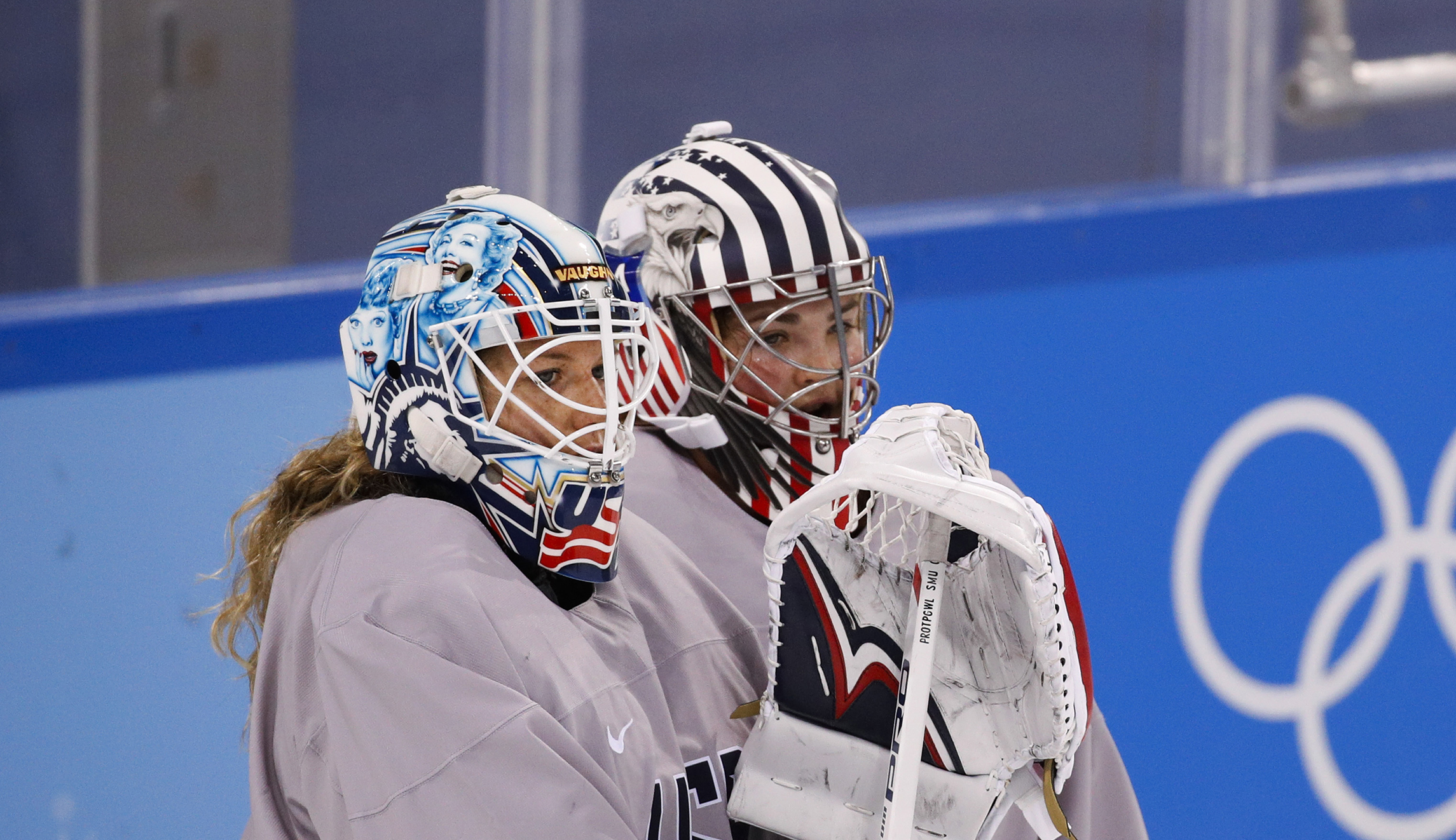 Team USA goalies can keep Statue of Liberty on their helmets at the Olympics