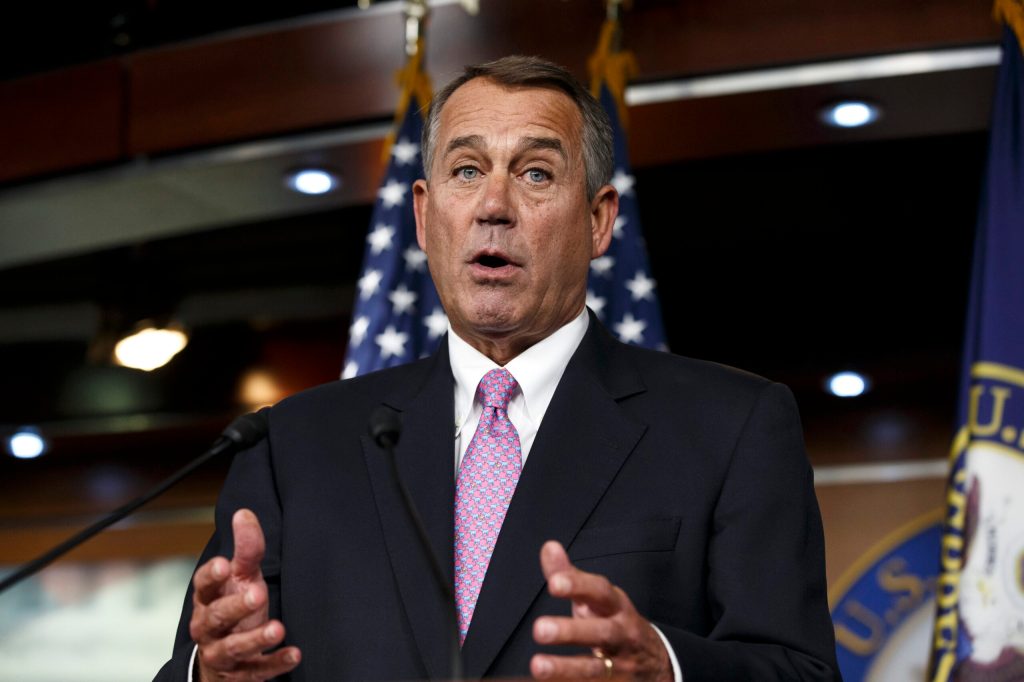John Boehner targets Obama over usurping powers