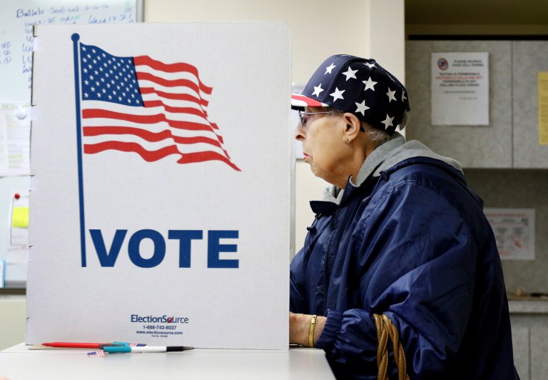 Wisconsin elects its delegates not only statewide but winner-take-all by congressional districts. (Marisa Wojcik/The Eau Claire Leader-Telegram via AP)