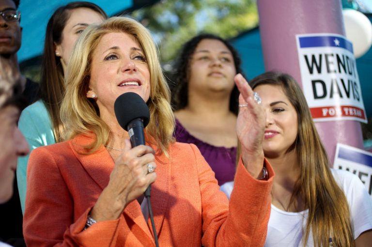 A new radio ad from Wendy Davis' campaign accuses Greg Abbott of trying to 