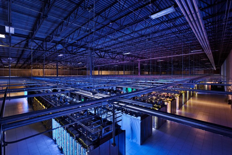 This undated photo provided by Google shows a Google data center in Hamina, Finland. The Washington Post is reporting Wednesday, Oct. 30, 2013, that the National Security Agency has secretly broken into the main communications links that connect Yahoo and Google data centers around the world. The Post cites documents obtained from former NSA contractor Edward Snowden and interviews with officials. (AP Photo/Google)