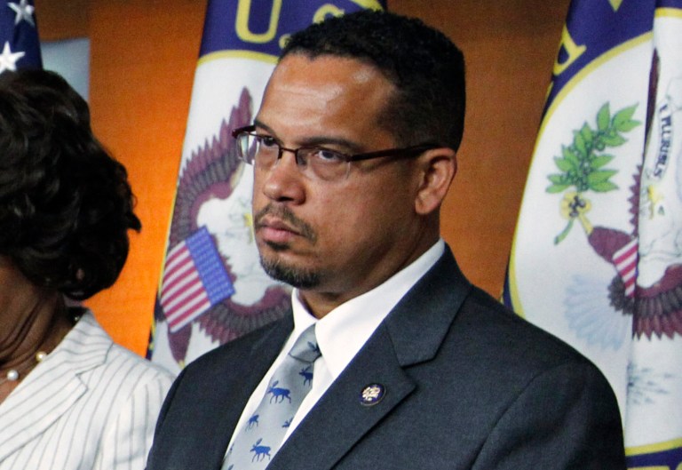As appealing as the symbolism may be, Ellison is still a problematic choice. He has a long history of actual extremism that ought to make him unfit for the position. (AP Photo/Manuel Balce Ceneta)