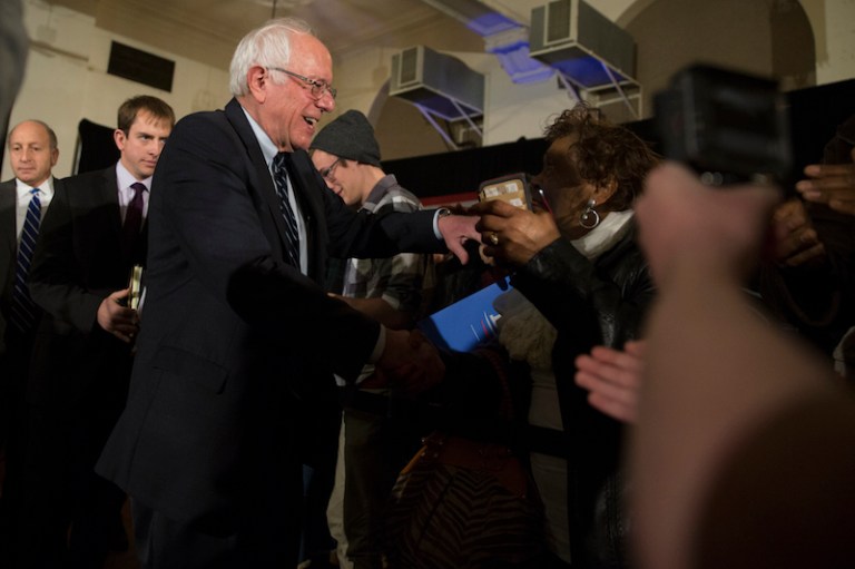 Clinton campaign manager Robby Mook is voicing concern about having fewer individual donors than Sanders. (AP Photo/Evan Vucci)