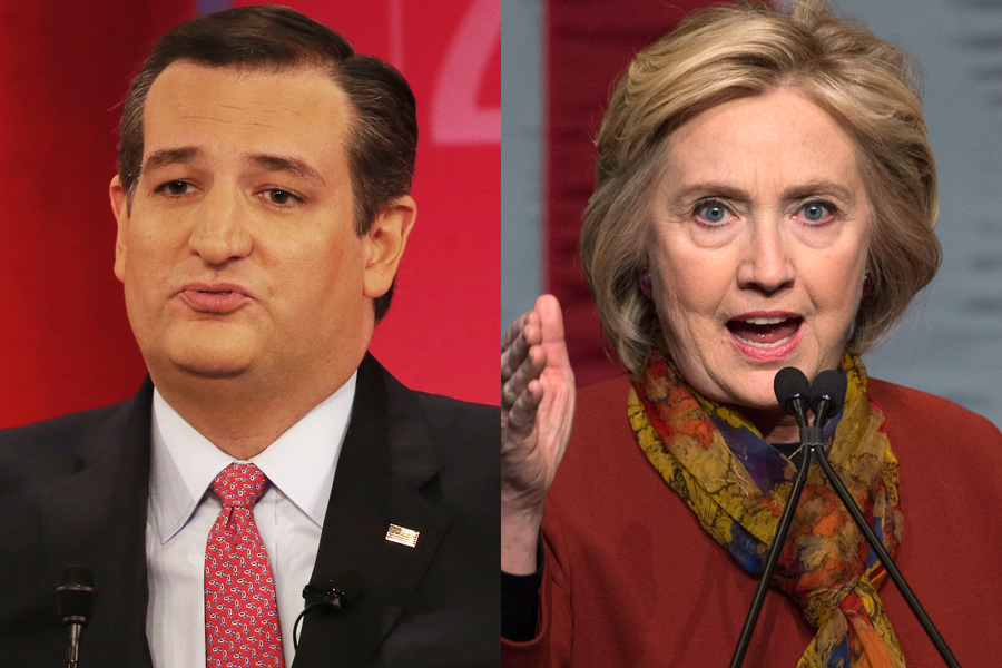 Is Cruz really winning? And is Hillary really sliding?