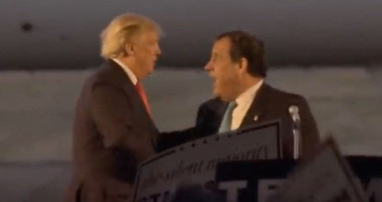 Trump Tells Christie: ‘Get On The Plane And Go Home’