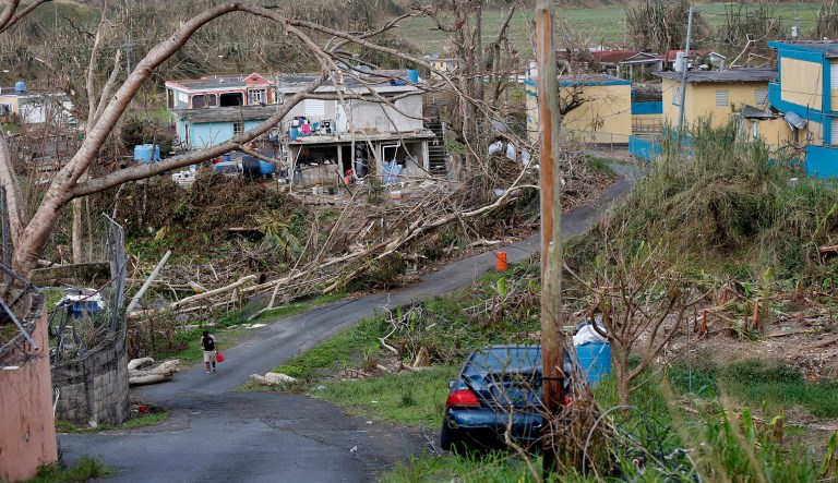 The Defense Department announced that a brigadier general will arrive in Puerto Rico on Wednesday to manage the disaster response after the territory was hit by two hurricanes. (AP Photo/Gerald Herbert)