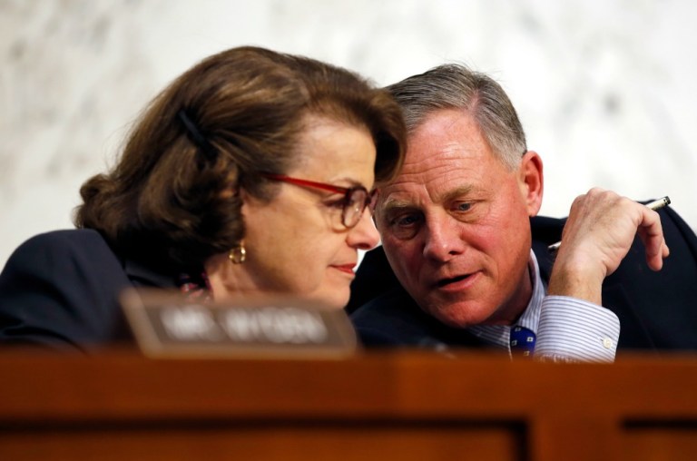 Condemnation for the legislation, which was coauthored by Dianne Feinstein and Richard Burr, came swiftly and from a broad spectrum of groups. (AP Photo)