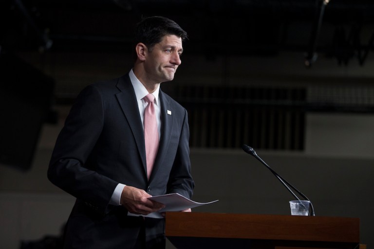 Ryan didn't say in a statement Tuesday whether the House plans to negotiate new legislation to fund Zika . (AP Photo/Evan Vucci)