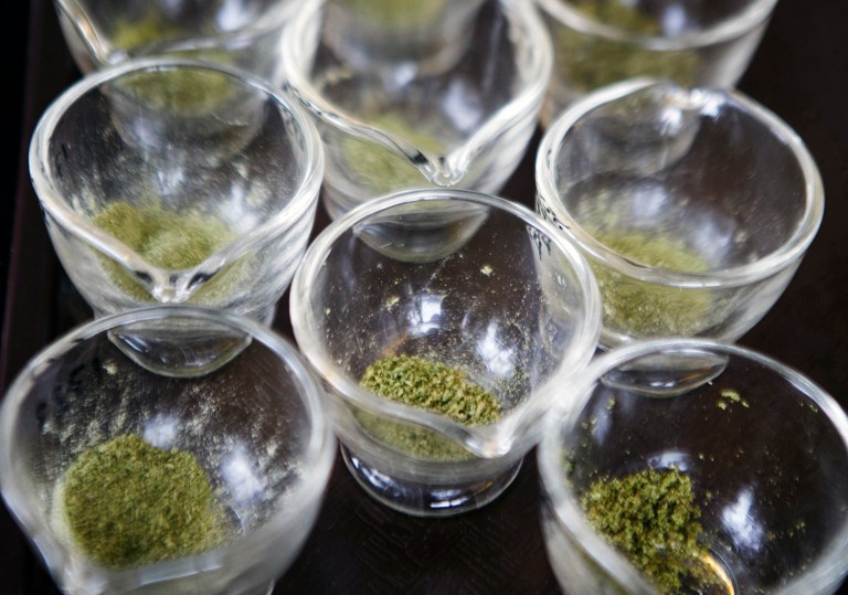 The new ordinance allows police to issue a $50 civil fine or 10 hours of community service for people caught with less than half an ounce of marijuana. (Kaitlyn Bernauer/Yakima Herald-Republic via AP, File)