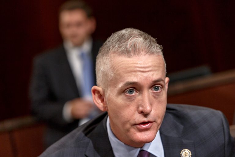 A Tea Party group with a sizable email list is kicking off an unlikely campaign today to draft Rep. Trey Gowdy as speaker of the House. (AP Photo/J. Scott Applewhite)
