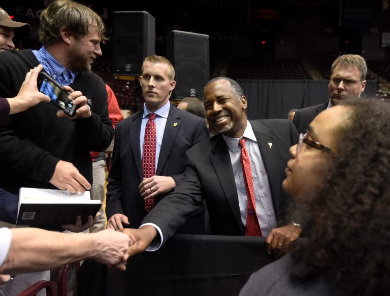 RNC spokesman Sean Spicer pressed that the GOP hopeful has nothing to worry about. (AP Photo/Rainier Ehrhardt)