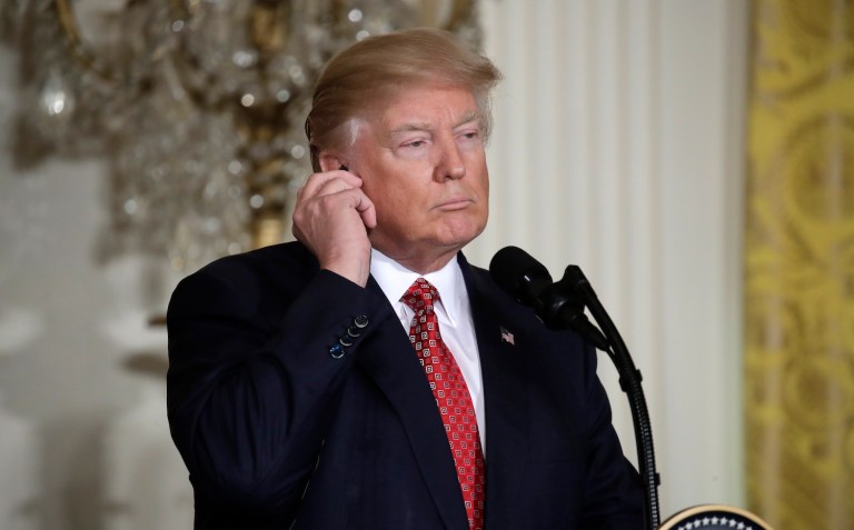 President Trump scored lowest with respondents when asked whether he is 