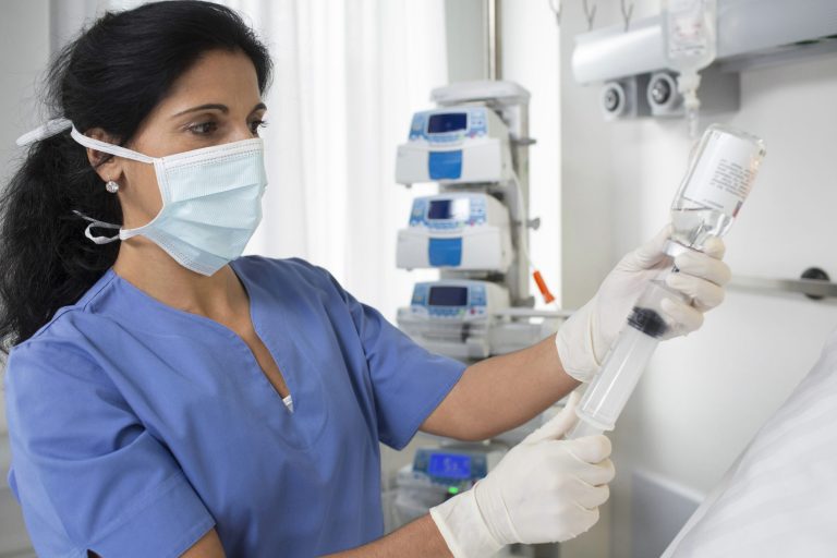 The FDA warned hospitals Friday that the Hospira infusion pump series called Symbiq is susceptible to a cyberattack and they should immediately switch to another pump. (AP Photo)Â 