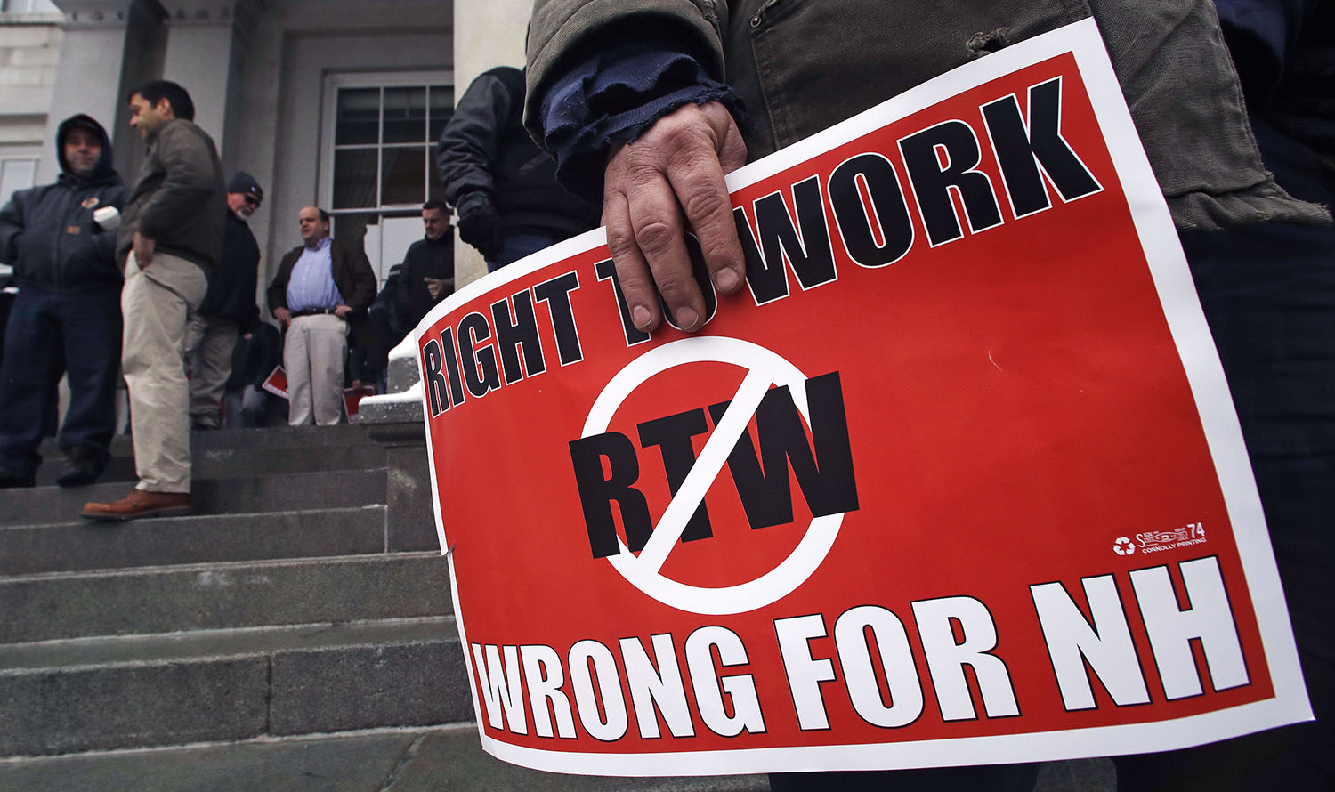New Hampshire lawmakers reject right-to-work