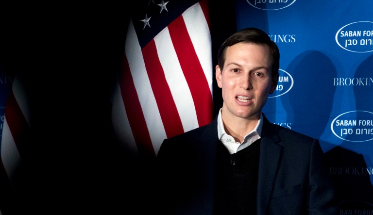 President Trump's son-in-law and senior adviser Jared Kushner has reportedly held multiple White House meetings with financiers that have backed his family's company. ( AP Photo/Jose Luis Magana)