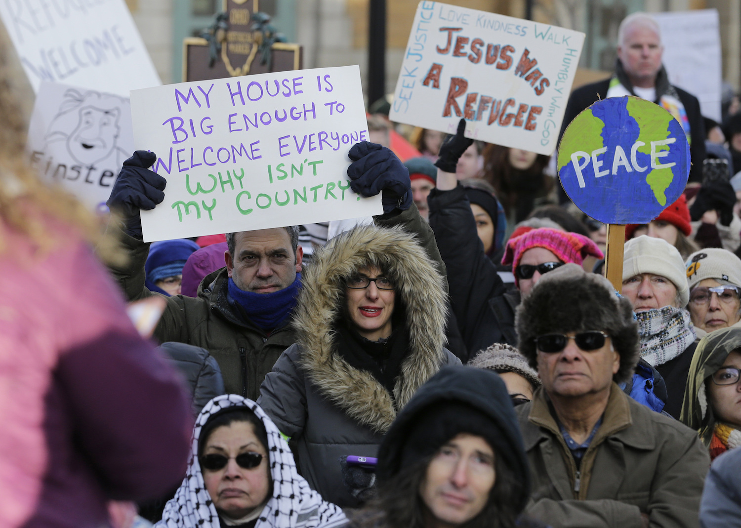 16 attorneys general filed support block on Trump’s immigration ban