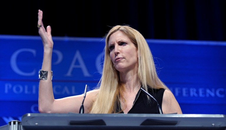 Ann Coulter does not approve of President Trump's decision to give his daughter and son-in-law positions in the White House. (AP Photo/Cliff Owen)