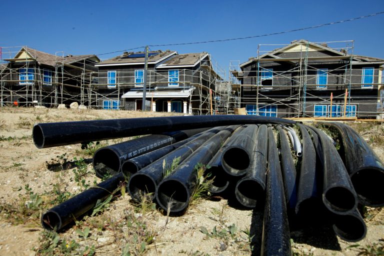 We also have thousands of miles of buried water pipes that were laid down generations ago that need replacing. (AP Photo/Damian Dovarganes)
