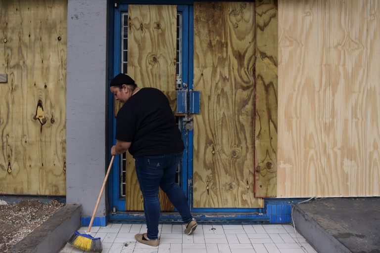 President Trump urged residents of Puerto Rico to 