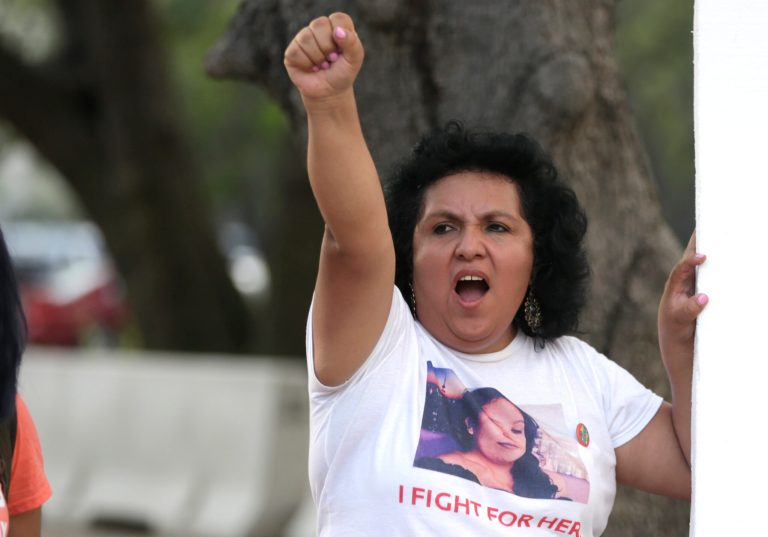 Jaquelin Lopez protests with immigrant rights supporters in favor of Congress passing a 'Clean Dream Act' that will prevent the deportation of young immigrants known as Dreamers working and studying in the U.S.,Friday, Oct. 13, 2017, in Miami. President Trump announced plans to end a program protecting them. (AP Photo/Lynne Sladky)