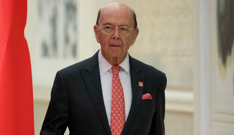 The senators asked the Commerce Department's watchdog to specifically probe four areas of concern, including Ross' true net worth and his compliance with recusal requirements included in his ethics agreement. (AP Photo/Andrew Harnik)