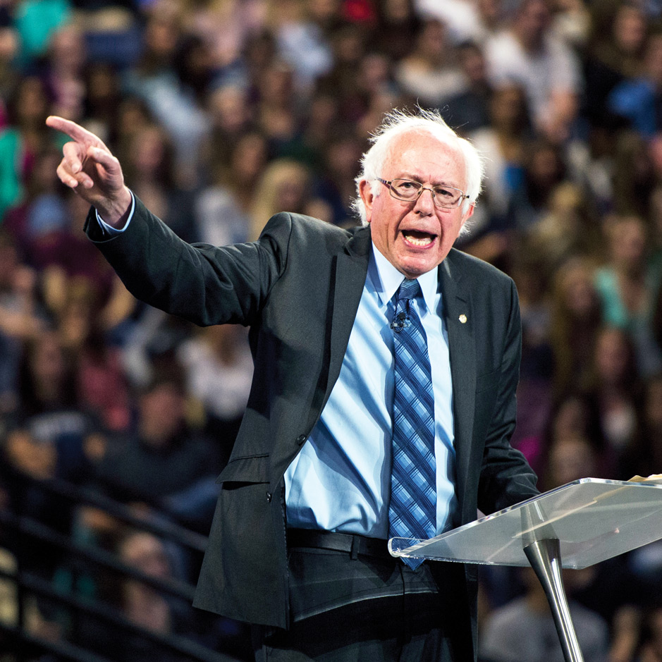 Bernie Sanders at Liberty