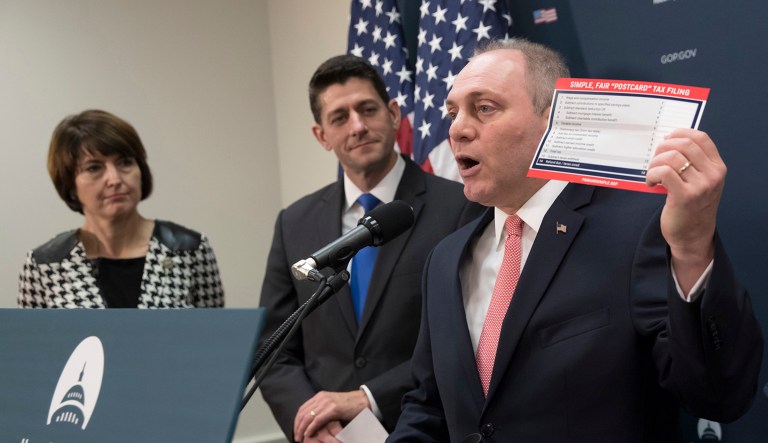 The Washington Examiner pulled together a list of the most important parts of the House Republicans' tax reform proposal for families and corporations. (AP Photo/J. Scott Applewhite)