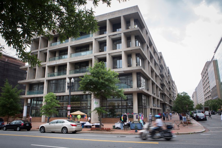 The offices of the Consumer Financial Protection Bureau at 1700 G Street NW, Washington, D.C., July 11th, 2013. (Examiner/Graeme Jennings)