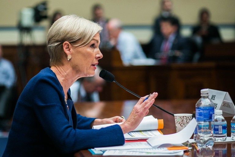 President of Planned Parenthood Cecile Richards testified on Capitol Hill. Democrats charge that Republicans wasted $1.5 million on an investigation that was conducted in a partisan and improper manner, and never revealed misdoing by Planned Parenthood, human tissue companies or research institutions. (Graeme Jennings/Examiner)