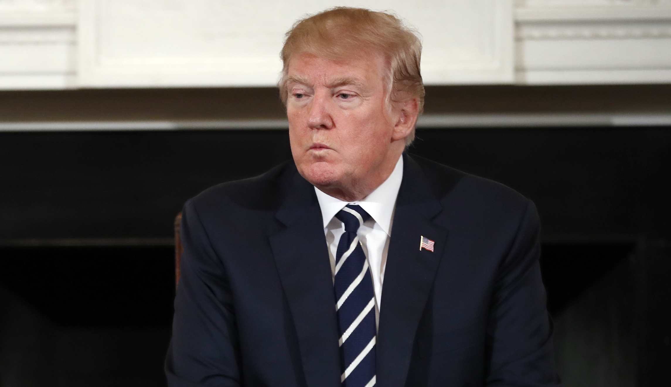 How long can Trump hold the line on guns?