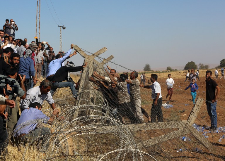The history of safe zones is fraught with perils. (AP Photo/Burhan Ozbilici)