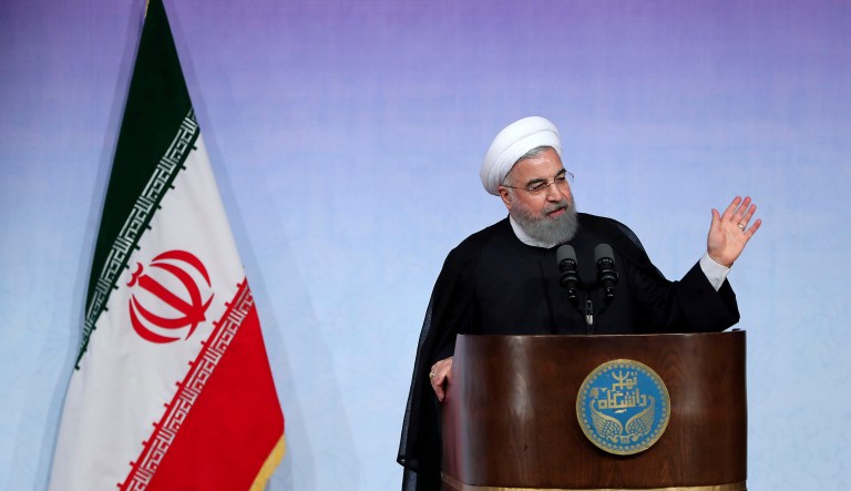 It won't surprise those who know the true nature that governs all the factions that compete within the theocratic regime ruling Iran. (Iranian Presidency Office via AP)