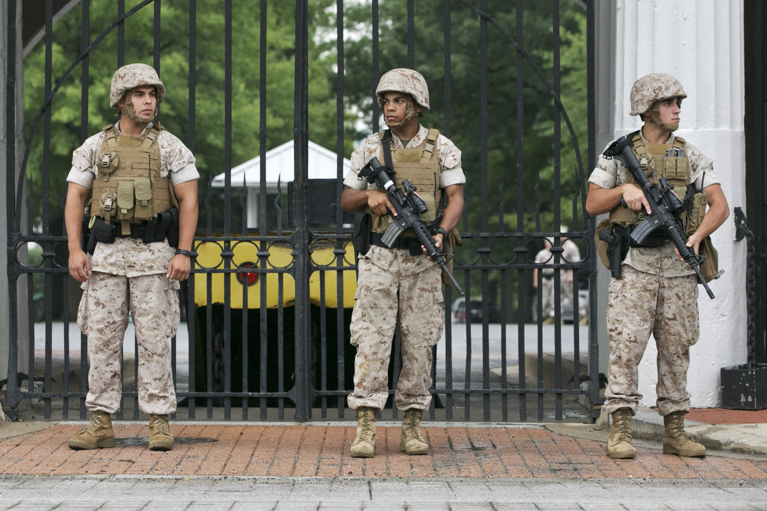 Three years after Navy Yard shooting, GOP still trying to arm troops on base