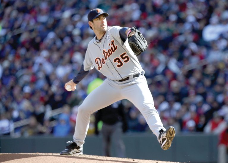 Jim Mone/AP
Pitcher Justin Verlander could blow out his arm tomorrow, and the Tigers would still be on the hook for his entire $180 million contract.