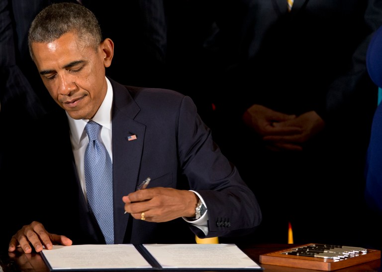President Obama has enjoyed flexing the power of the presidential pen, issuing a record number of executive orders, rules, regulations and agency directives that circumvented that whole pesky democracy and compromise stuff. (AP Photo/Jacquelyn Martin, File)