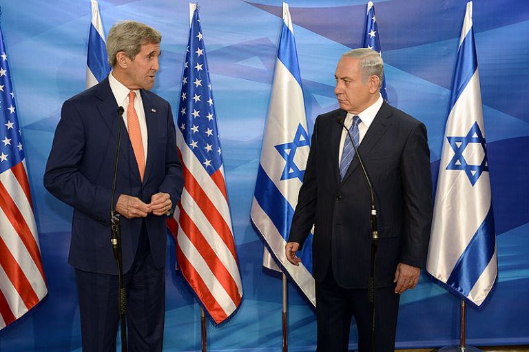 Kerry Rips Netanyahu, Defends U.N. Abstention in Mid East Peace Speech