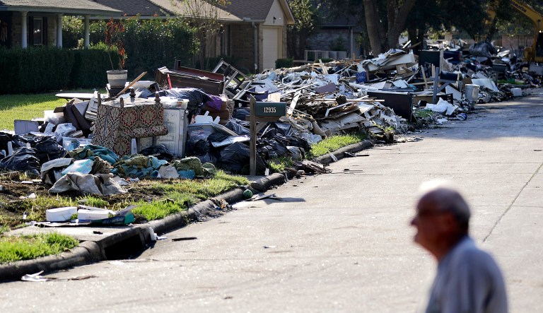 Senators representing Texas and Florida say the bill does not provide enough money to help their states rebuild from hurricanes Harvey and Irma. (AP Photo/David Goldman)