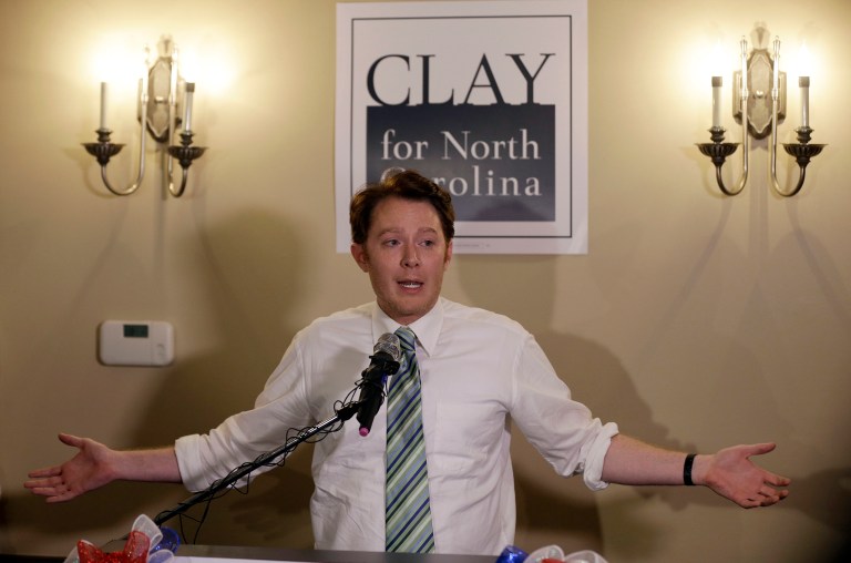 Clay Aiken told his Twitter followers that Rep. Renee Ellmers 
