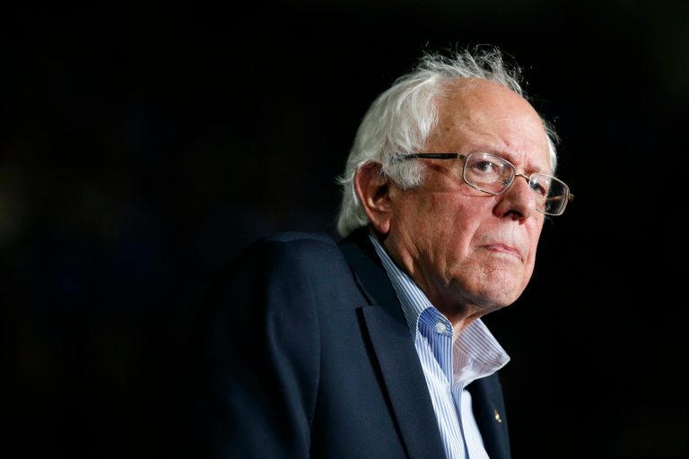 Democratic presidential candidate, Sen. Bernie SandersÂ won't vote for Robert Califf as the new commissioner of the Food and Drug Administration.Â (AP Photo/Michael Dwyer)